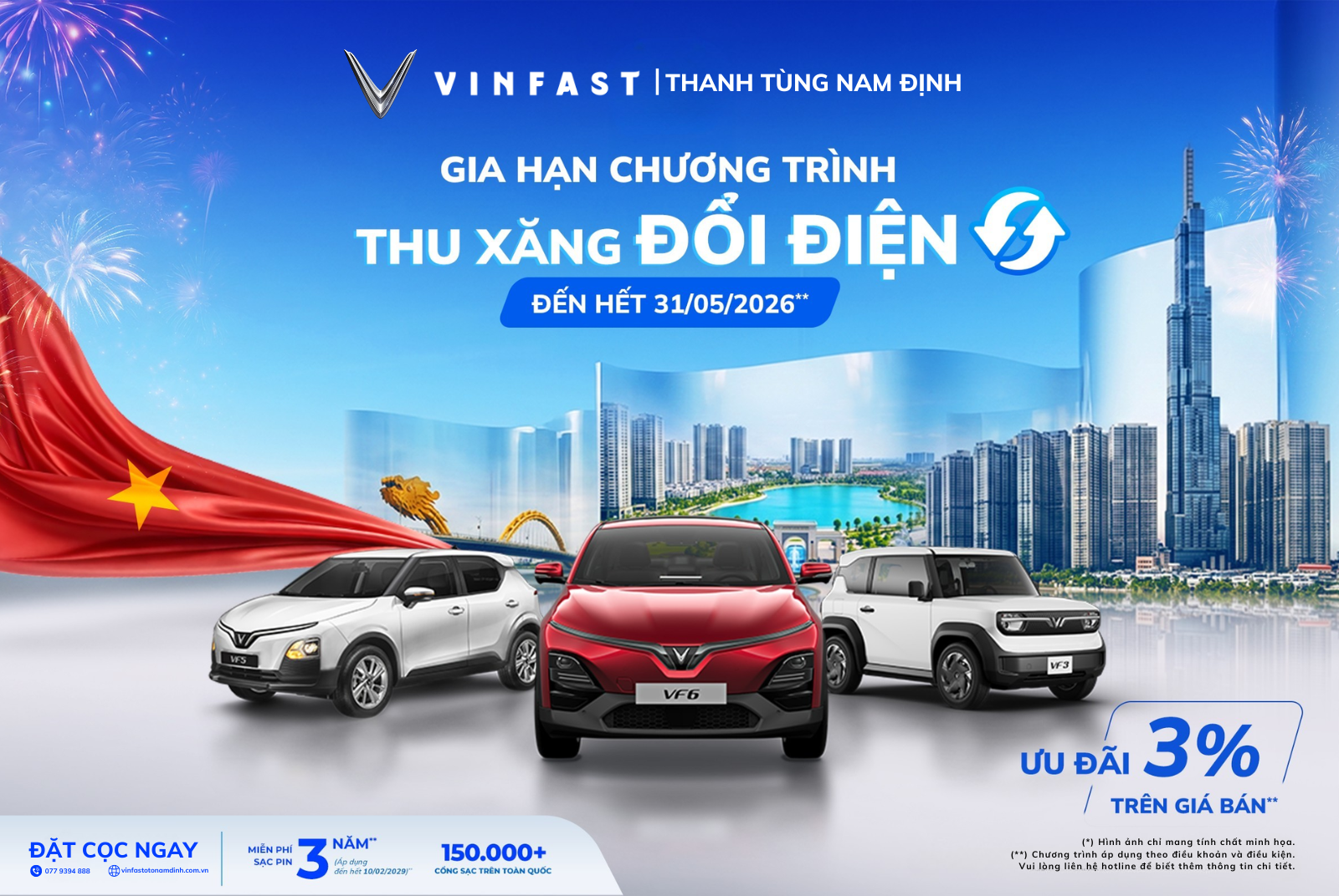 Thu xăng đổi điện
